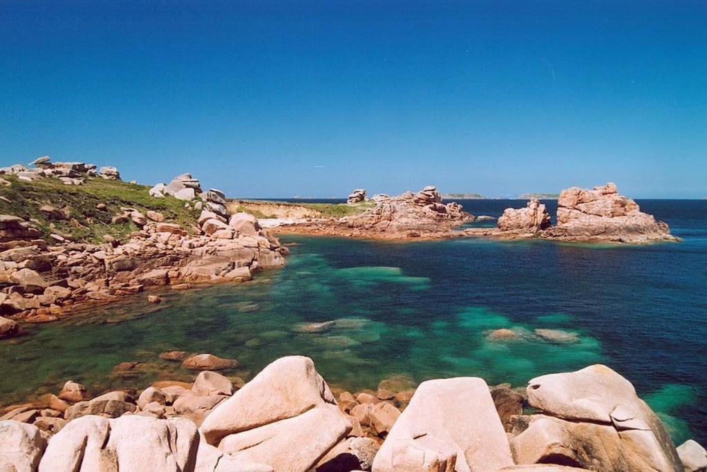 Maison - Villa Bord De Mer, Cote De Granit Rose Perros-Guirec Esterno foto