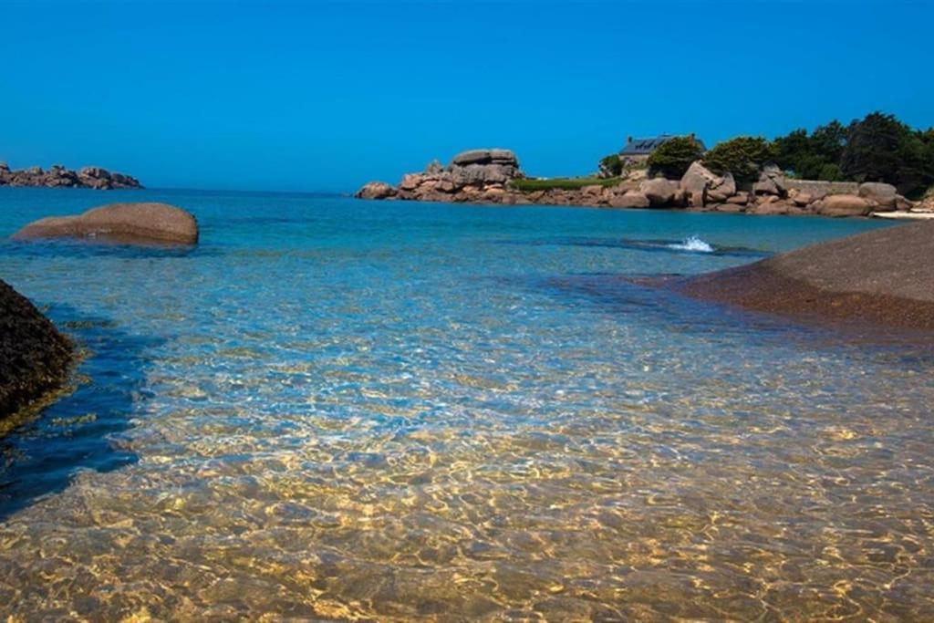 Maison - Villa Bord De Mer, Cote De Granit Rose Perros-Guirec Esterno foto